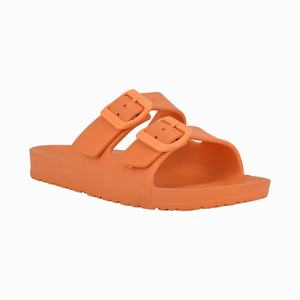 Nine West Splash Flat Slippers Oranje Nederland | YUW-493857